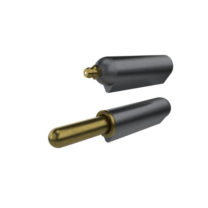 Pintle Hinge Steel W/O Brass Pin 60MM