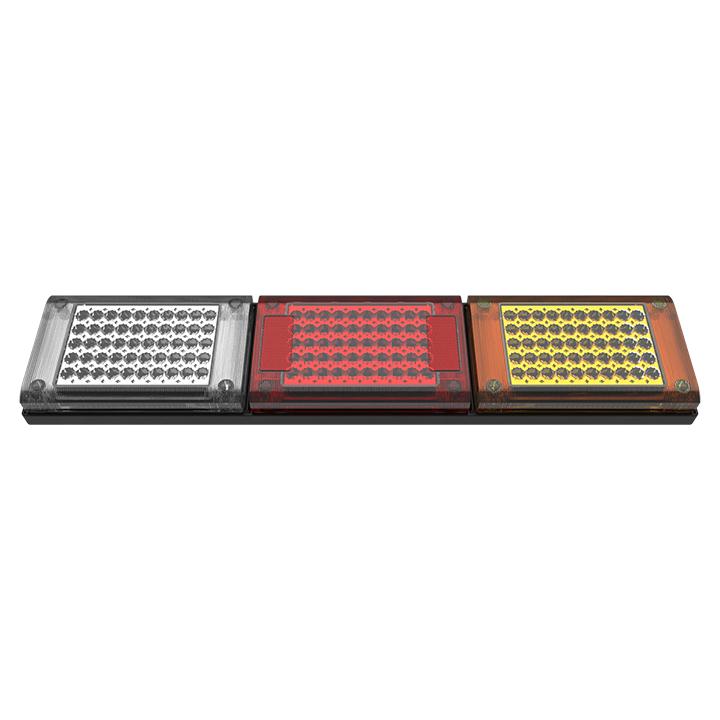 Led Jumbo Triple Red/Amber/White 10-30