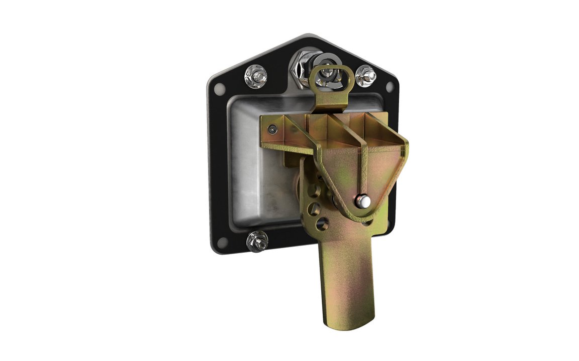 Dropt S/S Rnd-Hndle/Camlock/Gasket Ch510