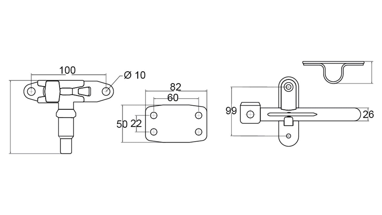 Lock Cam Ld Zp External