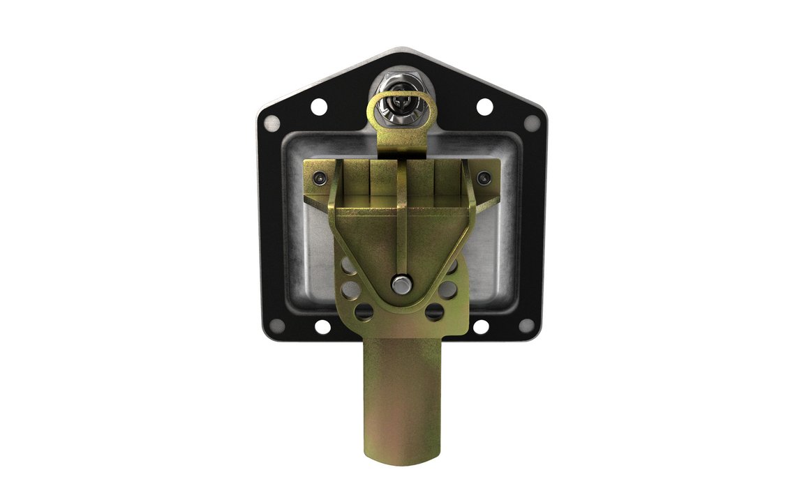 Dropt S/S Rnd-Hndle/Camlock/Gasket Ch510