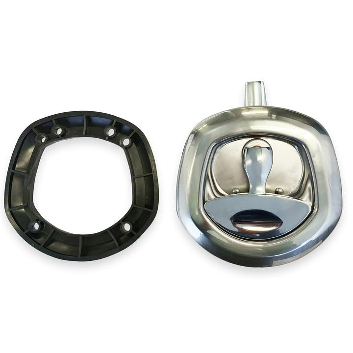 Whale Tail Compression Lock Chrome Key 11