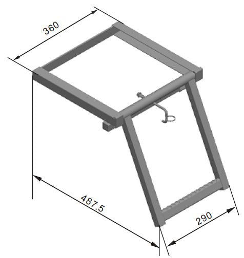 Ladder Slide Out One Step – Tie Downs Direct