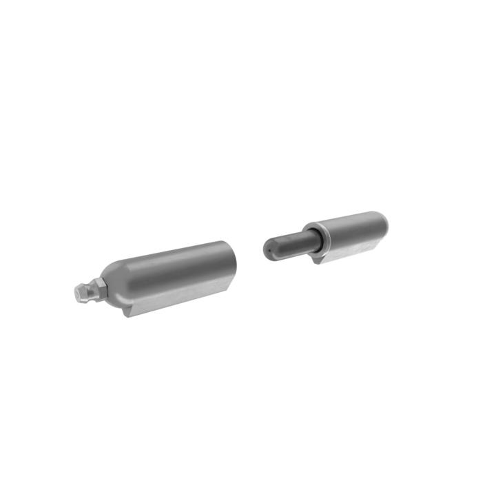 Pintle Hinge Steel W/O Brass Pin 60MM