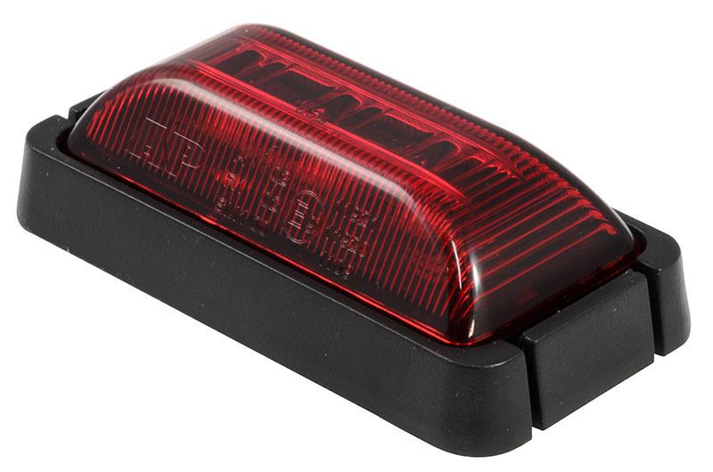 Led Rear Outline Marker Red Blk/Base 10P – Tie Downs Direct
