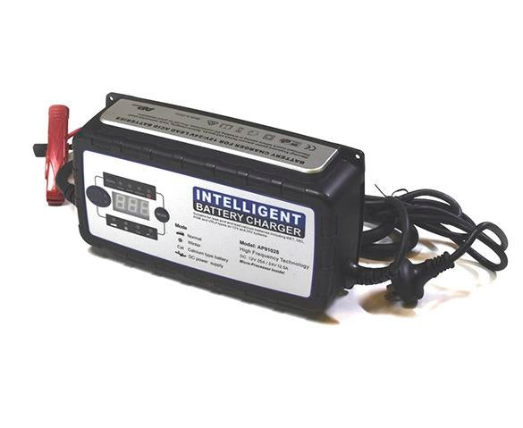 9 Stage Intelligent Battery Charger 25Amp Caravan Motorhome 12\24V