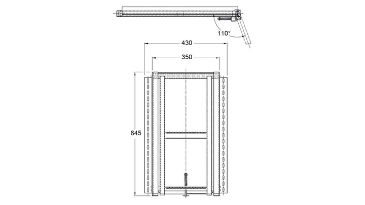Ladder Two Step With Bracket Z/P