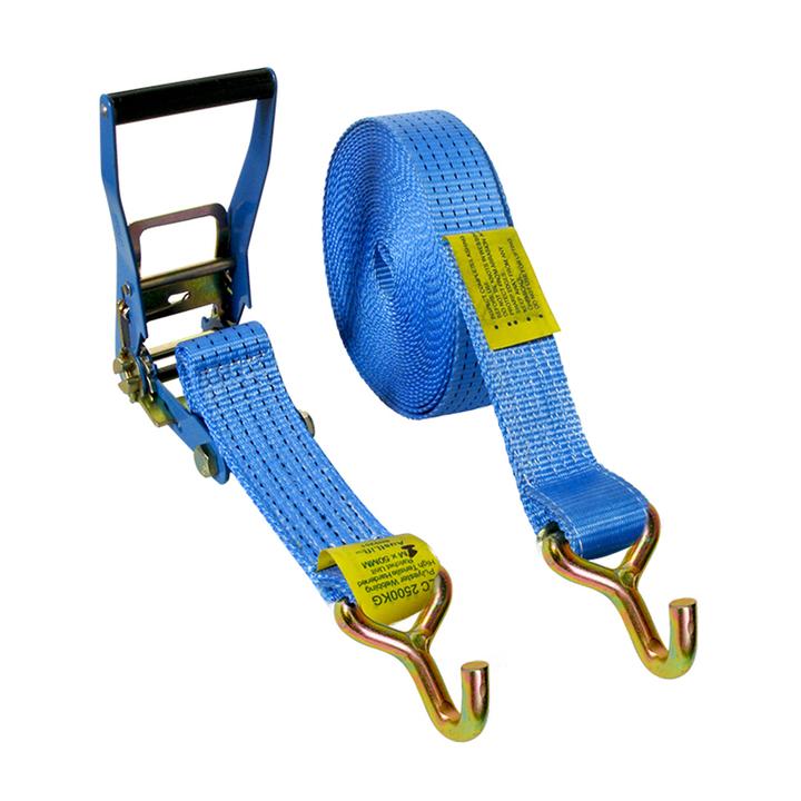 50mmx9m Ratchet Tie Down J Hook-2500kg