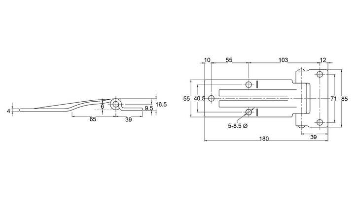 Hinge Small Side Door S/S