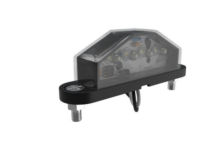 Ap45M Led License Plate Lamp Black 4 Led