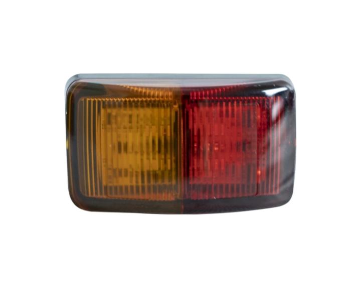 62mm Red / Amber Marker 10-30V 10 Pack