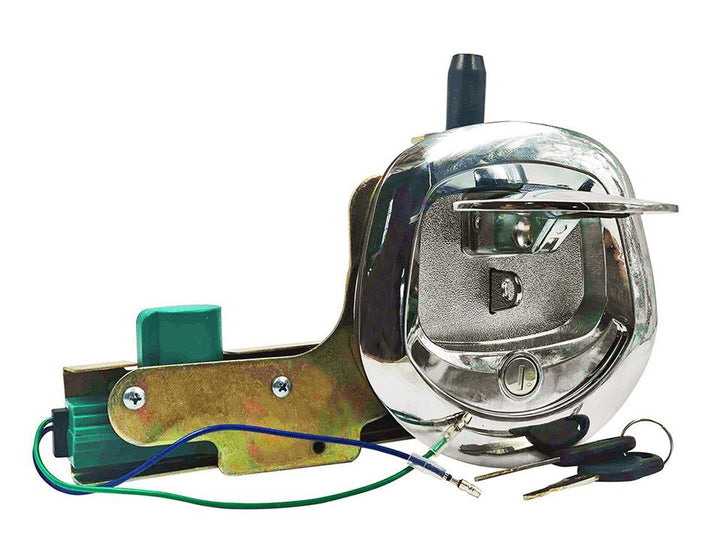 Whale Tail Compression Lock Chrome DC24V Actuator, Bracket And Cover