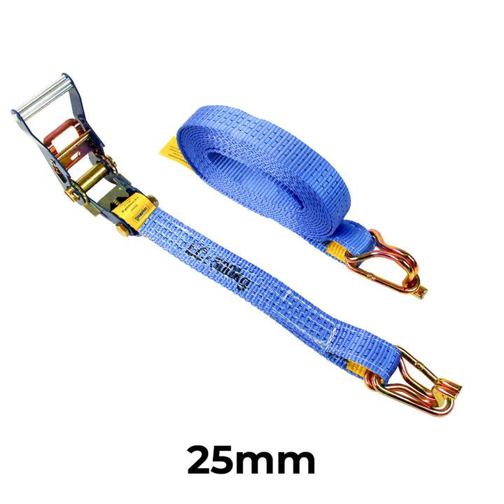 25mmx4.5m Ratchet Tie Down-500kg