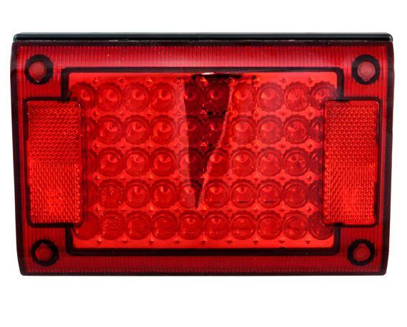 Led Jumbo Single Red - 10-30V Multi Volt