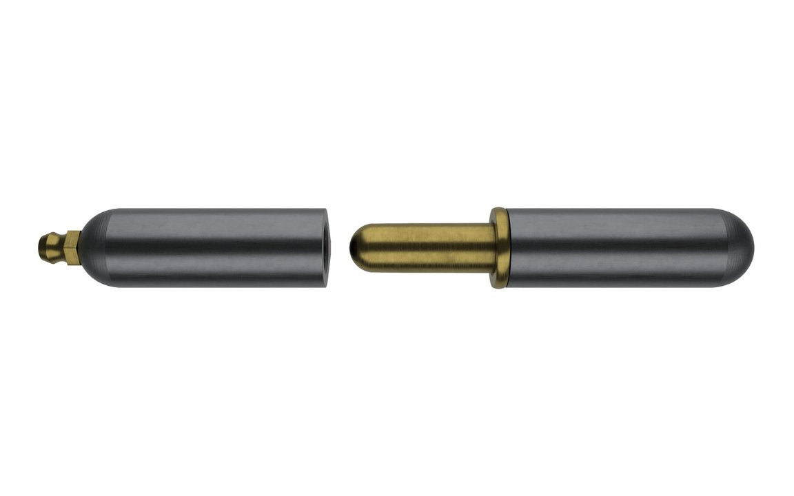 Pintle Hinge Steel W/O Brass Pin 60MM