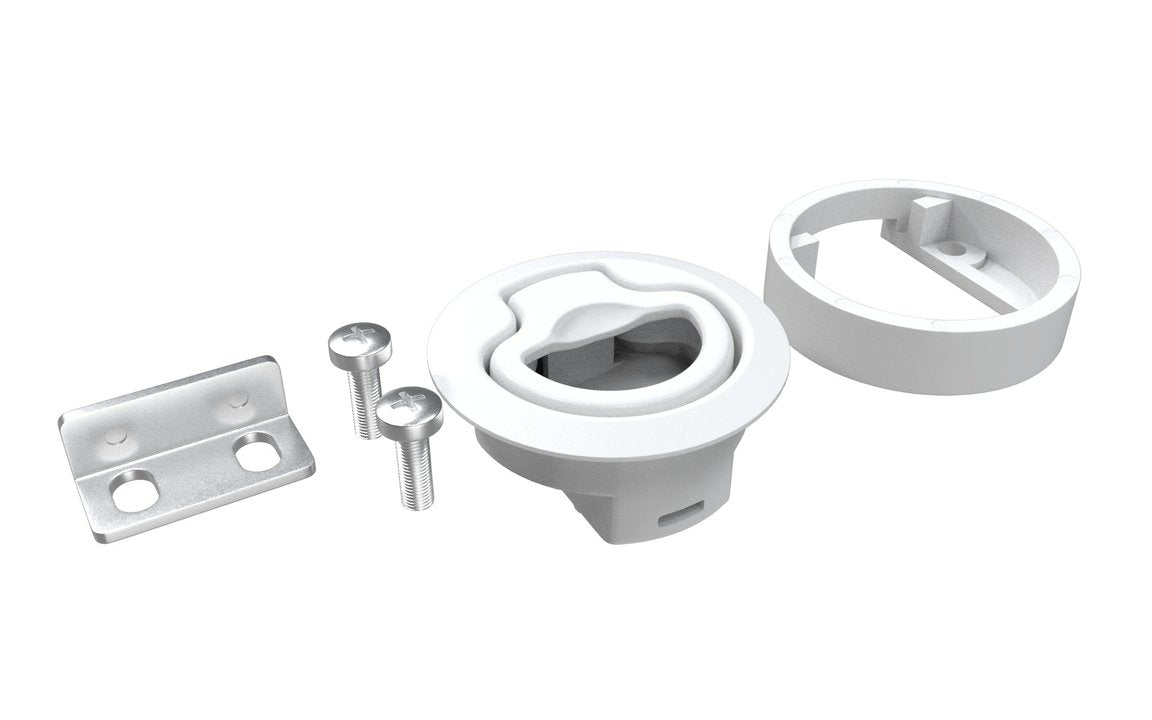 Latch Flush Pull Cream