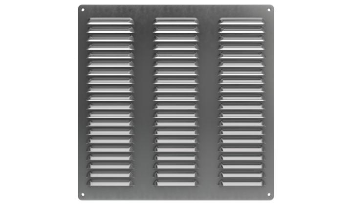 Louvre Vent Aluminium 300X300MM Mill Finish