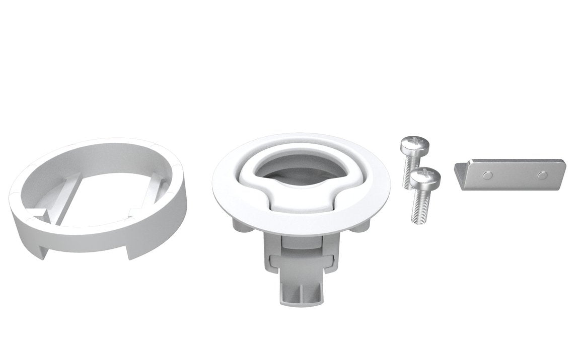 Latch Flush Pull Cream