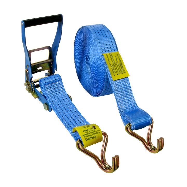 50mmx9m Ratchet Tie Down Double J 2500kg