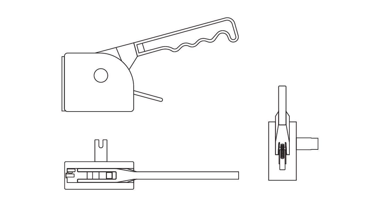 Curtain Tensioner Alloy Rh