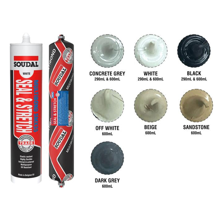 Multibond Smx50 Black Cartridge290 290Ml – Tie Downs Direct