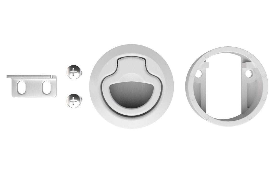 Latch Flush Pull Cream