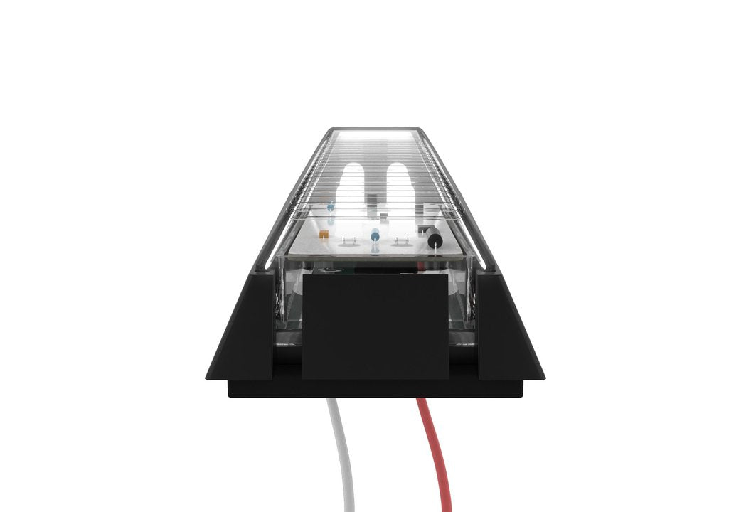 Led Front End Outline Marker White Blk/Base 10Pack