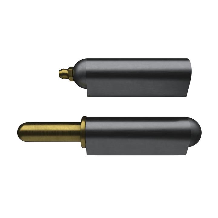 Pintle Hinge Steel W/O Brass Pin 60MM