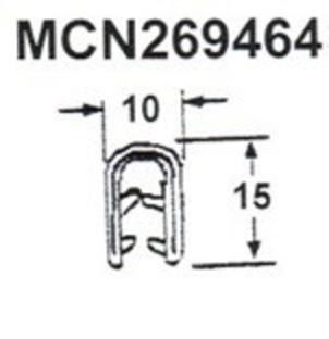 Pinchweld Black Small Edge Trim