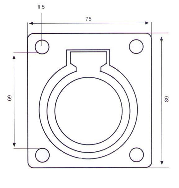 Lashing Ring Small Stainless Steel