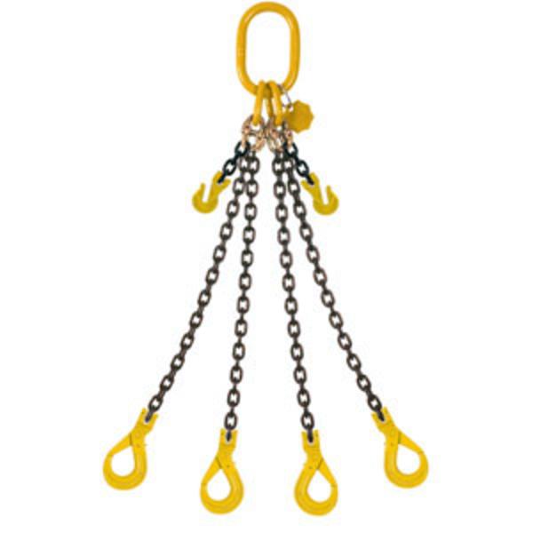 8MM X 4Mtr 4Leg Chain Sling G80