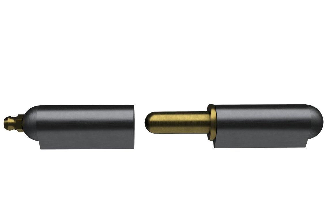 Pintle Hinge Steel W/O Brass Pin 60MM
